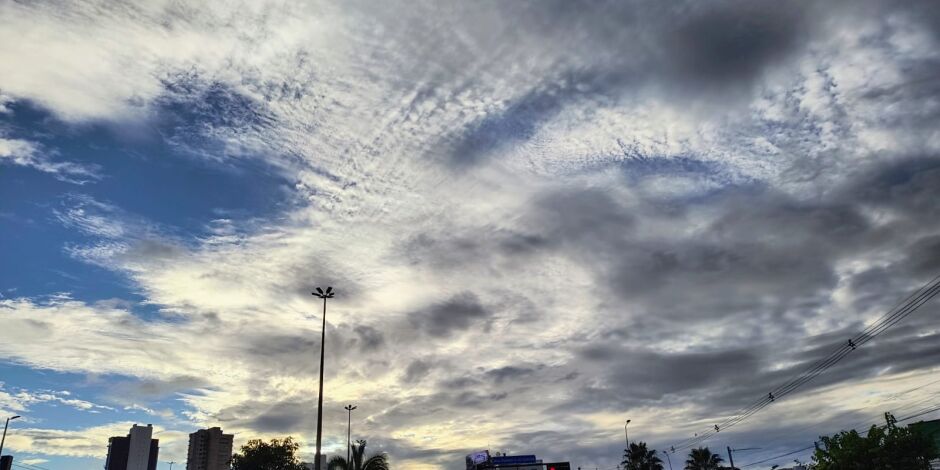 Campo Grande amanheceu com c&eacute;u nublado novamente