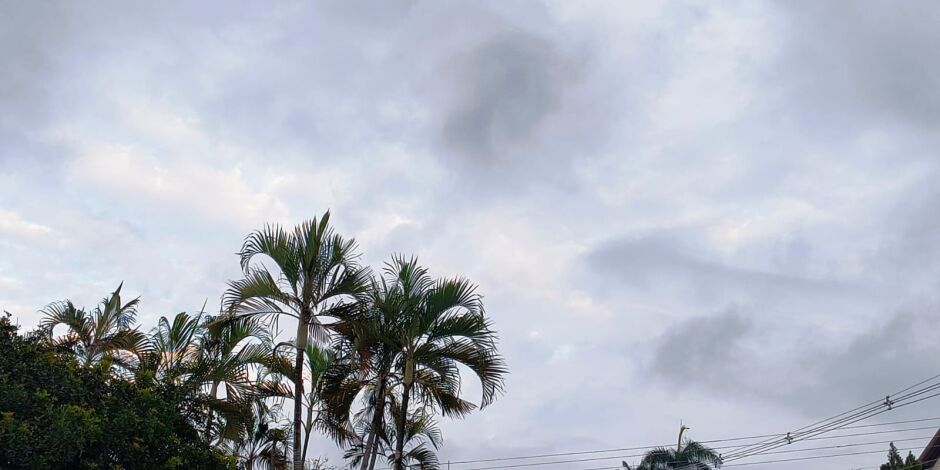 Tempo amanheceu nublado e at&eacute; rolou chuva na madrugada em Campo Grande