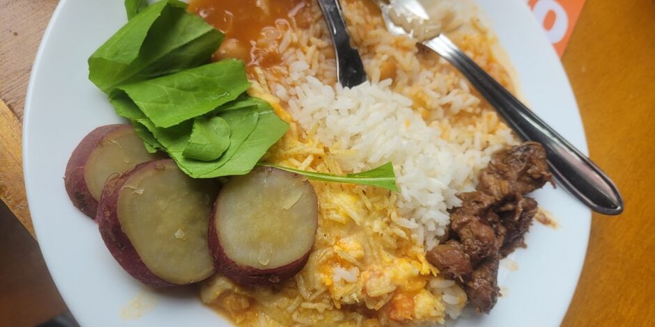 Experiência com comida não foi do agrado da consumidora