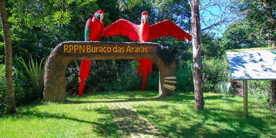 Entrada da Reserva Particular do Patrimônio Natural