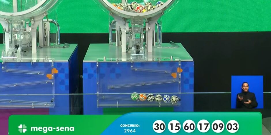 Mega-sena  Mega-Sena, concurso 2.964  Foto: Reprodu&ccedil;&atilde;o/Caixa Mega-Sena, concurso 2.964  Foto: Reprodu&ccedil;&atilde;o/Caixa