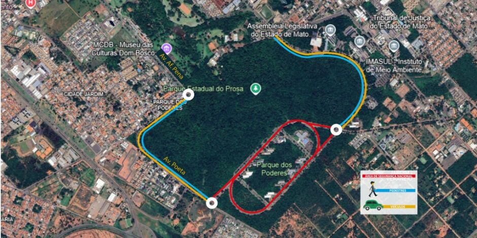 COP 15: Parque dos Poderes ter&aacute; bloqueio ao meio-dia 