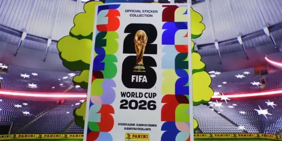 Capa do &aacute;lbum da Copa do Mundo de 2026  