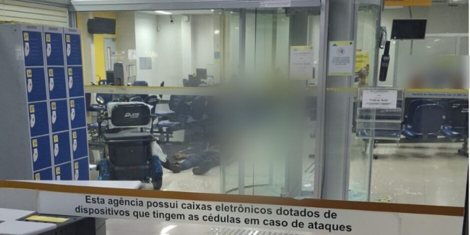 Homem em surto morre dentro de ag&ecirc;ncia banc&aacute;ria na Capital