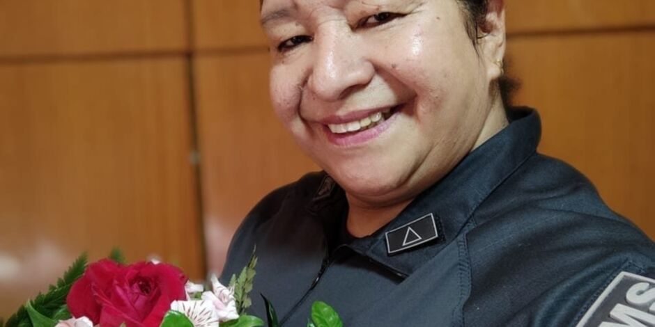 Marlene foi uma das primeiras policiais do estado