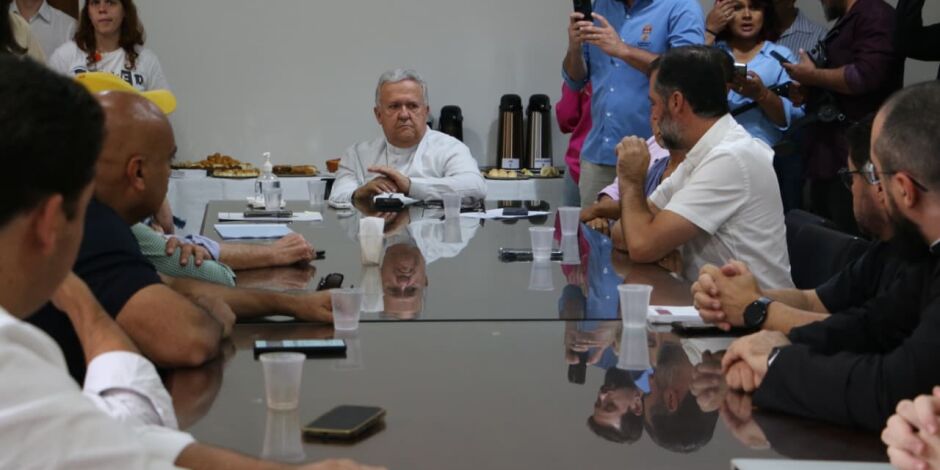 Encontro da Bancada Federal do MS com Dom Dimas 