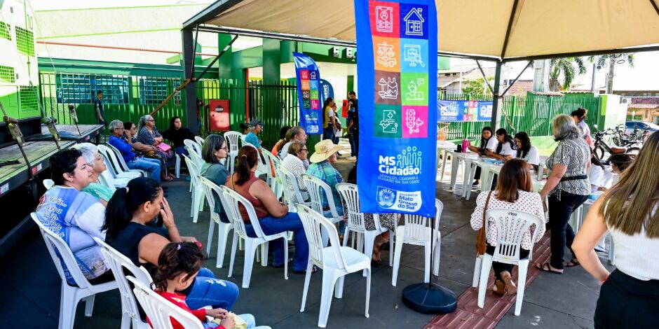 Com servi&ccedil;os essenciais, MS Cidad&atilde;o ultrapassa 2,4 mil atendimentos 