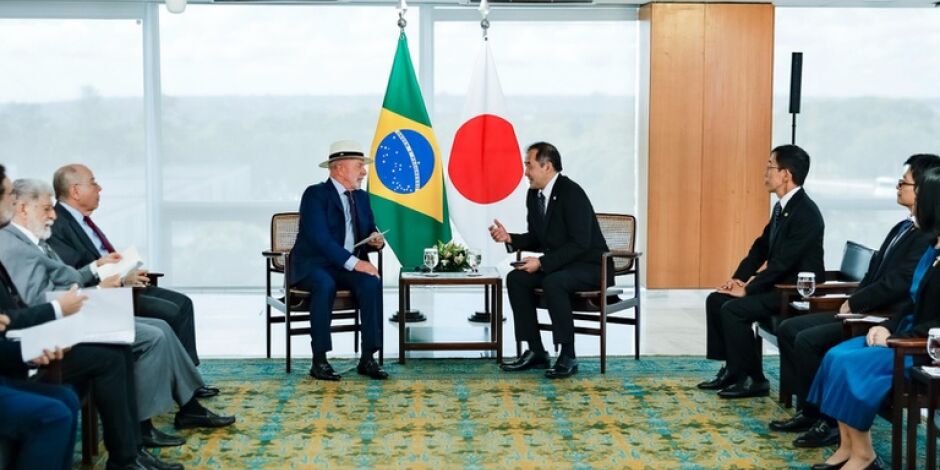 Apresenta&ccedil;&atilde;o de cartas credenciais do Embaixador do Jap&atilde;o