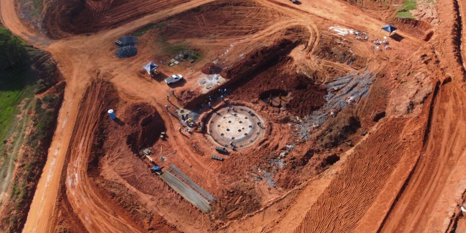 Obras do ETE Itaquira&iacute;