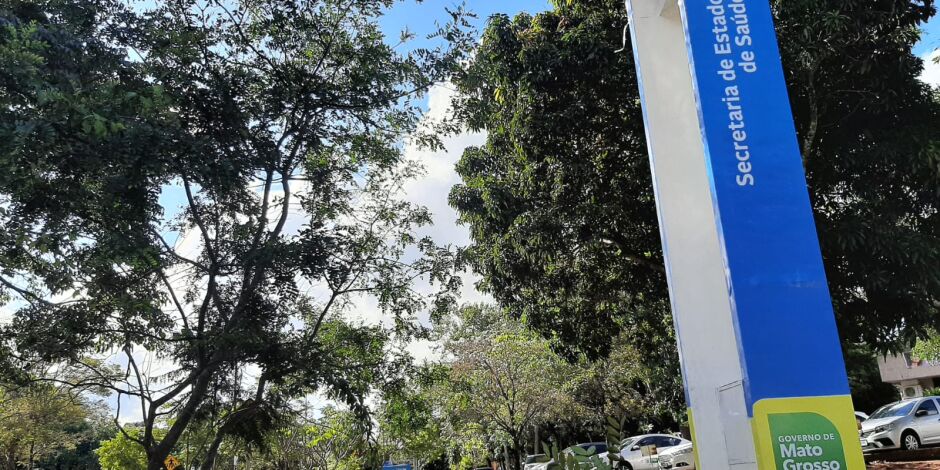 Fachada da Secretaria Estadual de Sa&uacute;de