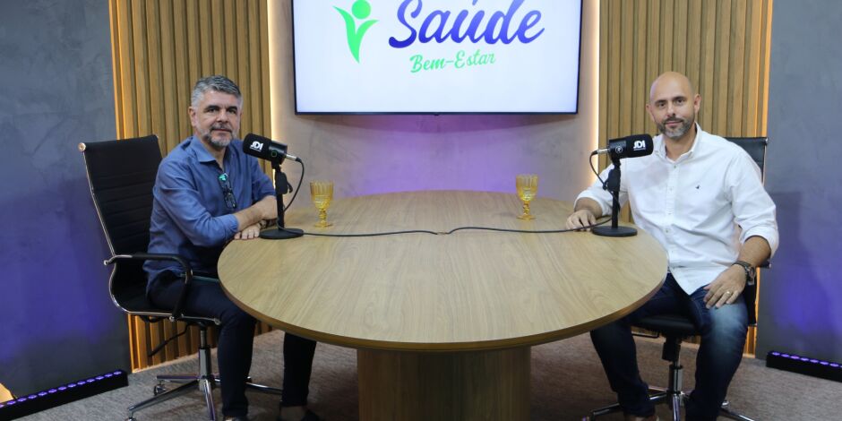 Fisioterapeuta Gilberto Vieira foi o convidado do Sa&uacute;de e Bem-Estar