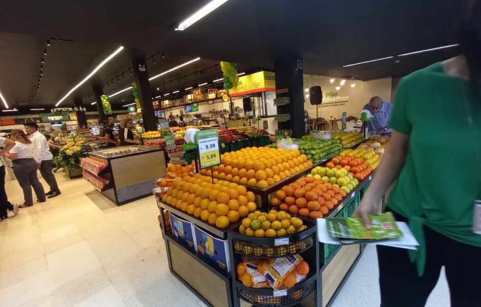 Setor de frutas frescas