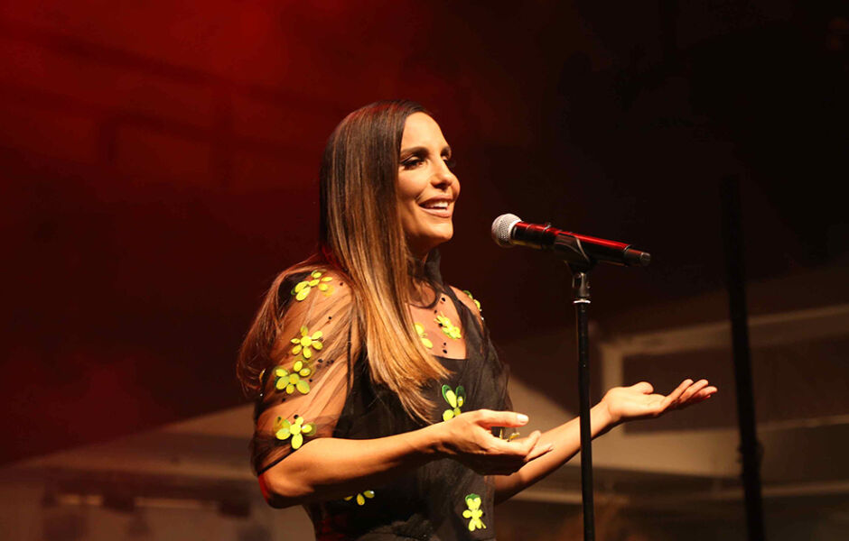 2º – Ivete Sangalo (7% das menções). Foto Reprodução/Internet