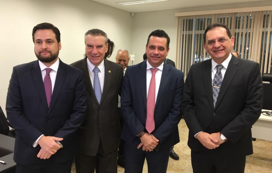 Daniel Castro, deputado Paulo Corrêa, desembargador Alexandre Bastos e o ministro Reinaldo Fonseca