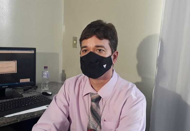 O delegado da 3&ordf; Delegacia de Pol&iacute;cia Civil, Ricardo Meirelles