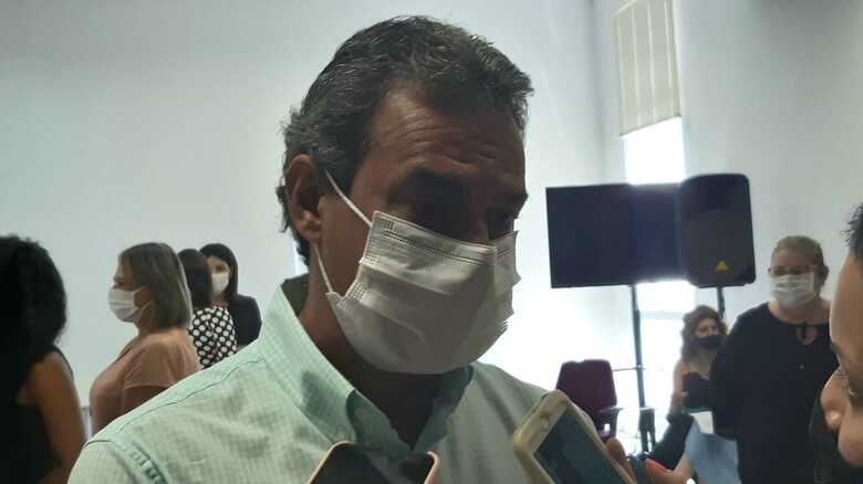 O prefeito Marquinhos Trad