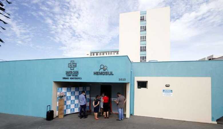 O espa&ccedil;o possui gest&atilde;o compartilhada entre o Hemosul e a Santa Casa