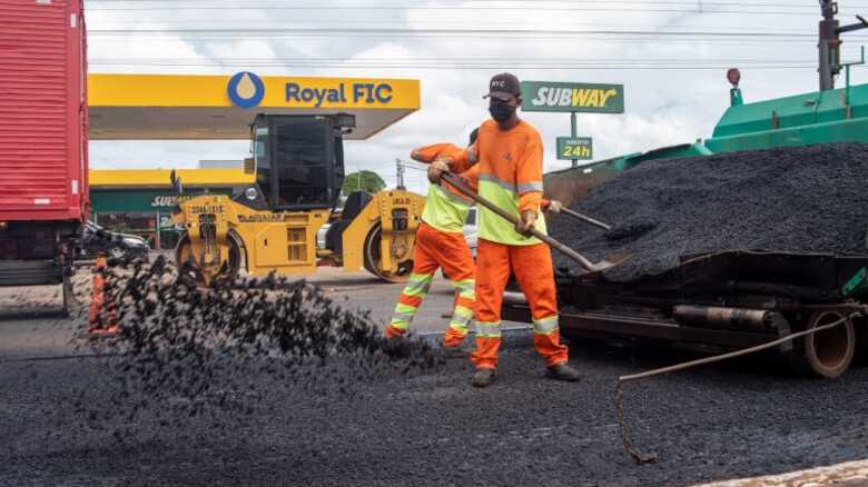 Recapeamento da Avenida Marechal Deodoro