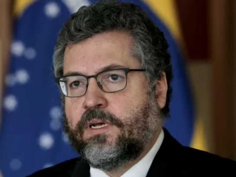 Ex-ministro das Rela&ccedil;&otilde;es Exteriores, Ernesto Ara&uacute;jo