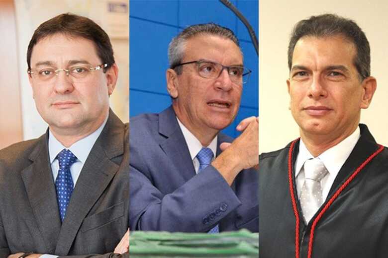 Sergio Longen, Paulo Corrêa e Carlos Contar