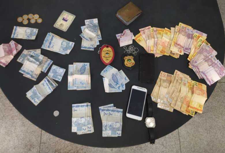 Material apreendido na opera&ccedil;&atilde;o