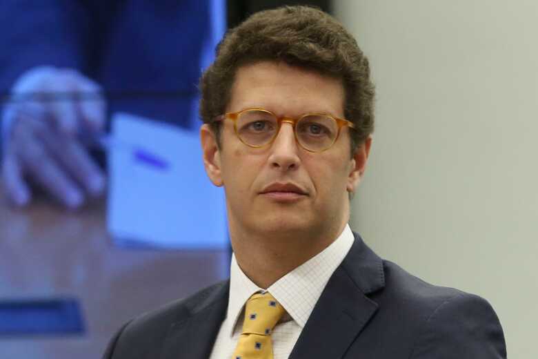 Ex-ministro Ricardo Salles, chefe do Ministério do Meio Ambiente durante o governo Jair Bolsonaro