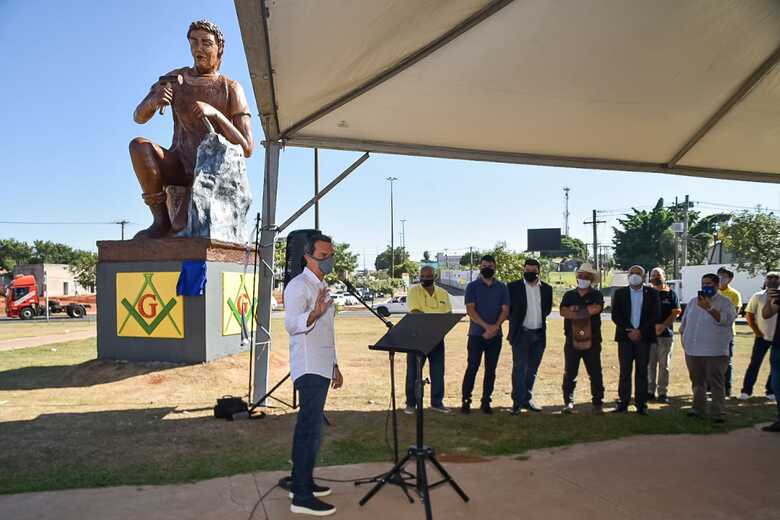 Inauguração teve presença do prefeito Marquinhos Trad