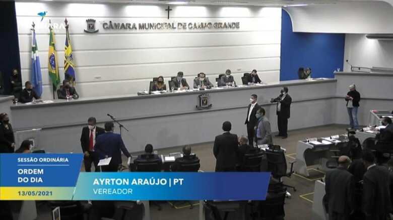 Ayrton Araújo, do PT, foi um dos cinco contrários à decisão