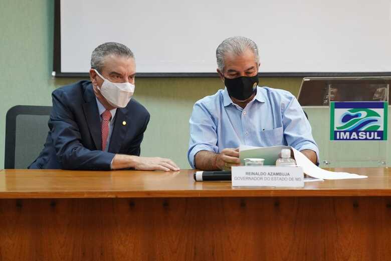 Live sobre mudanças climáticas reúne Reinaldo Azambuja e Paulo Corrêa
