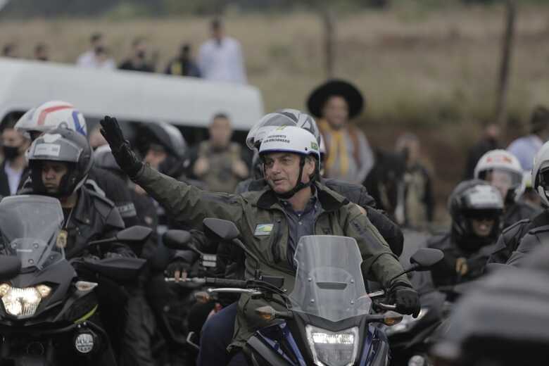 Jair Bolsonaro em Chapecó (SC)