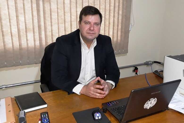 Clemir Vieira, delegado regional da Polícia Civil em Ponta Porã