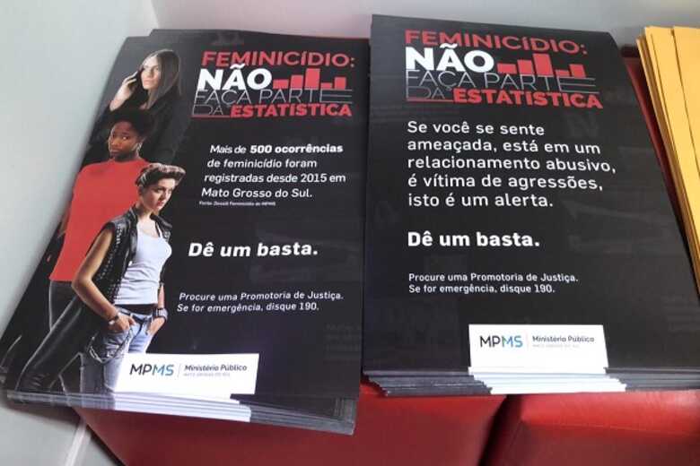 Cartazes serão fixados nos bares com informações da campanha