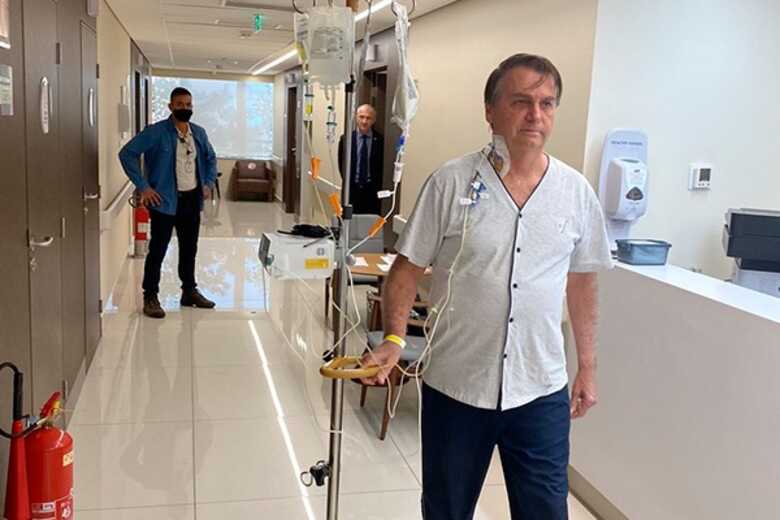 Foto publicada no twitter de Bolsonaro