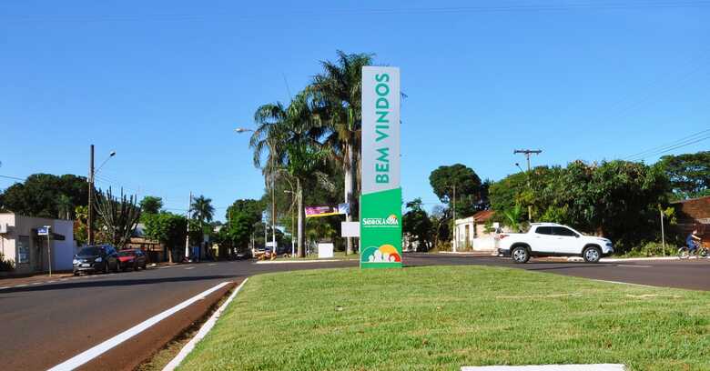 Entrada de Sidrolândia