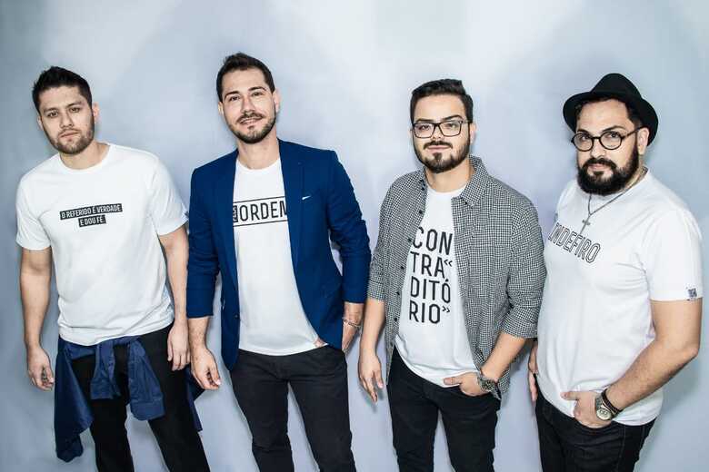 Na ordem, Charles Castro, Sidi Freitas, Luiz Cavalcante e Diego Vilella