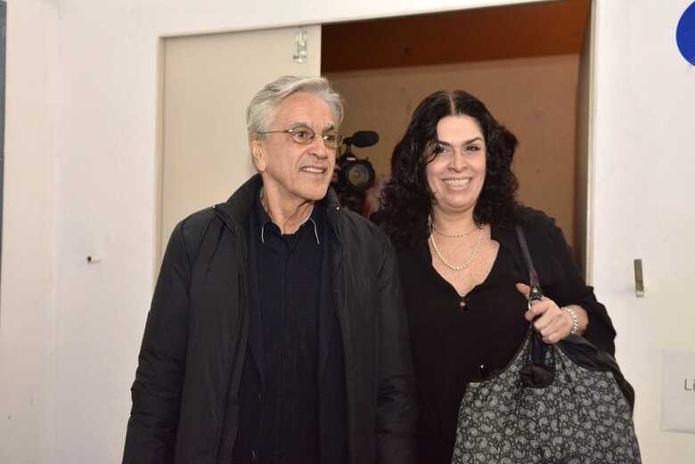 Caetano Veloso e Paula Lavigne