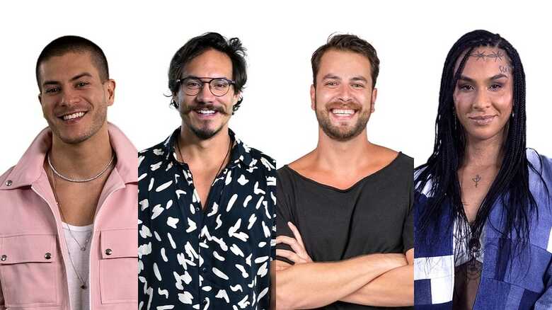 Arthur, Eliezer, Gustavo e Lina estão na berlinda