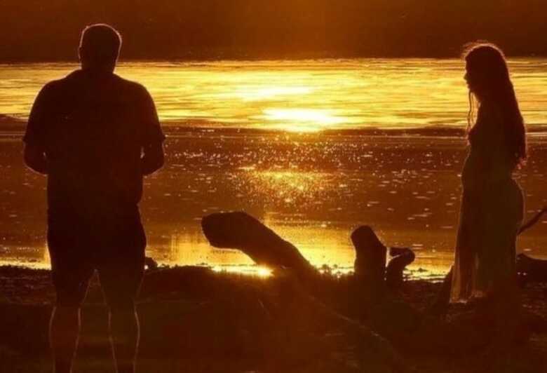 Juma surgiu grávida em gravação da novela Pantanal