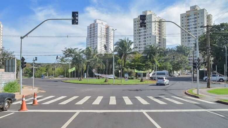 Rotatória na Capital 