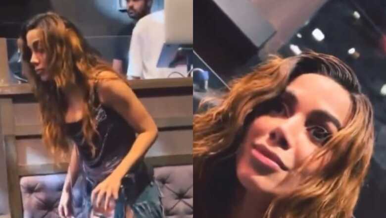 Anitta aparece com a pupila dilatada e travada em vídeo