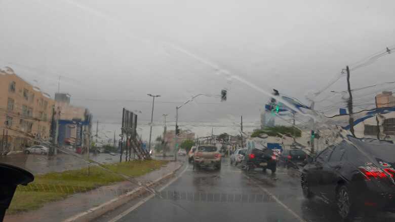 Campo Grande registrou 34,6 milímetros de chuva nas últimas 72 horas