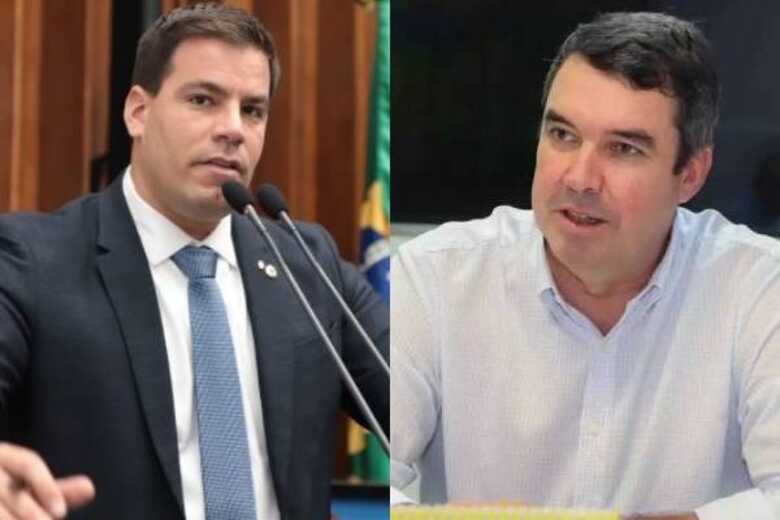 Capitão Contar (PRTB) e Eduardo Riedel (PSDB)