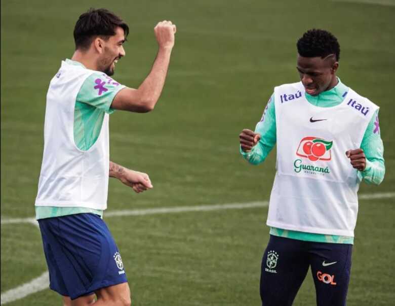 Lucas Paquet&aacute; e Vini Junior ser&atilde;o titulares da sele&ccedil;&atilde;o brasileira contra a S&eacute;rvia