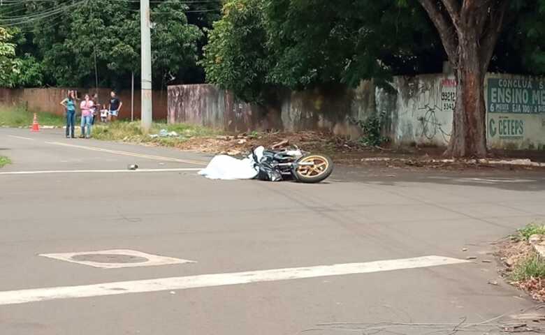 No local apenas a motocicleta da vítima foi encontrada