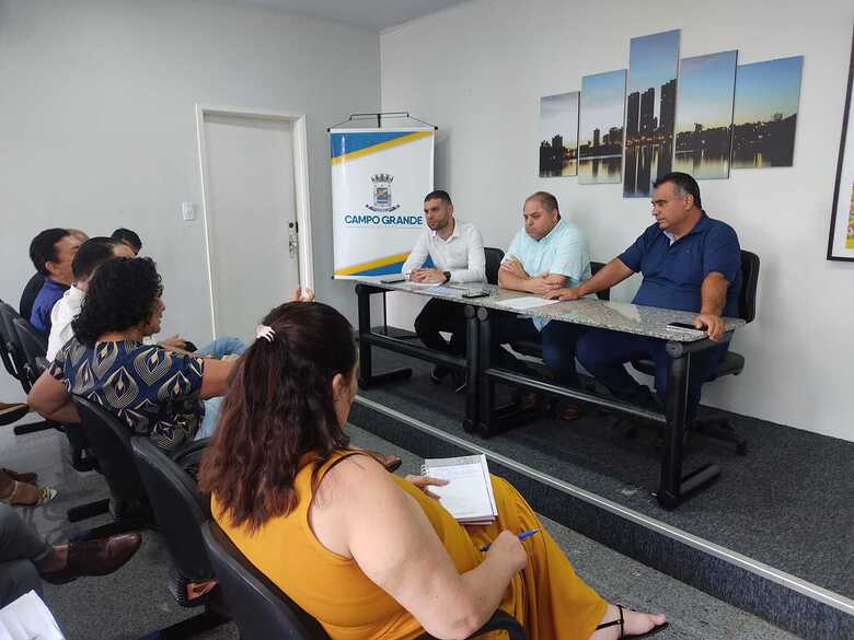 Reunião entre entidades foi realizada na Prefeitura de Campo Grande