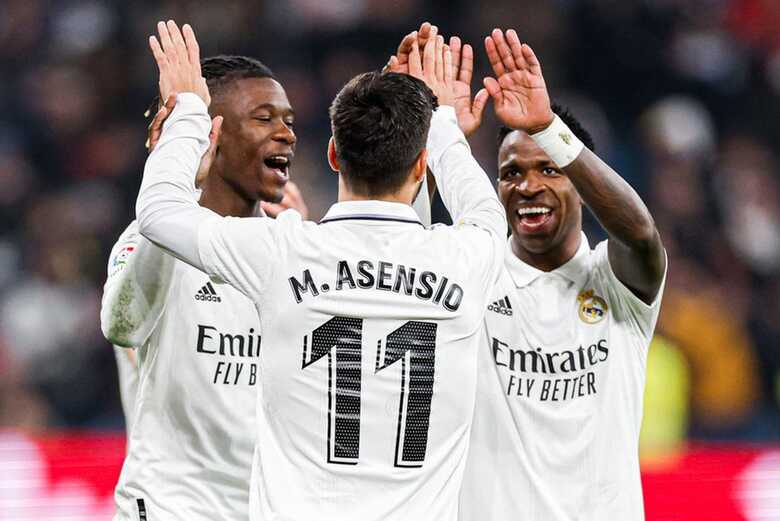 Real Madrid ganha de goleada contra sauditas