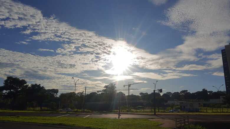 Sol raiou em Campo Grande