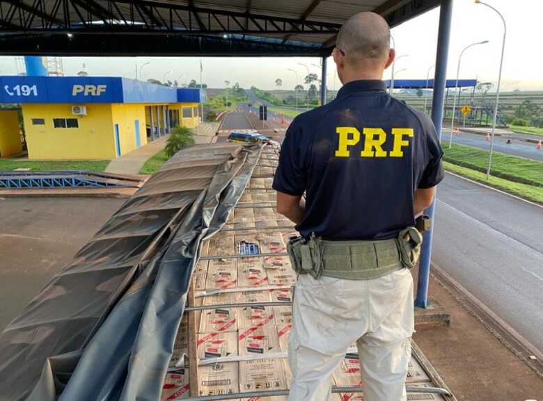 Carga foi encontrada em um caminhão roubado