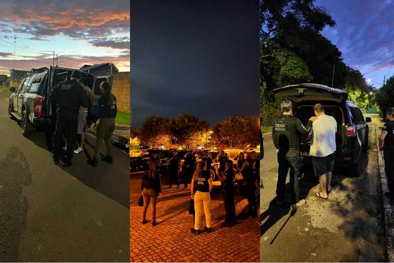 Mandados foram cumpridos nesta manh&atilde;