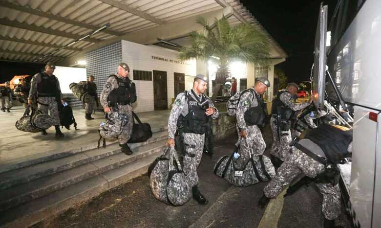 Força Nacional em combate aos ataques criminosos na região